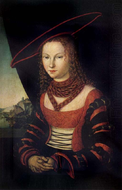 Portrait of a woman, Lucas Cranach the Elder